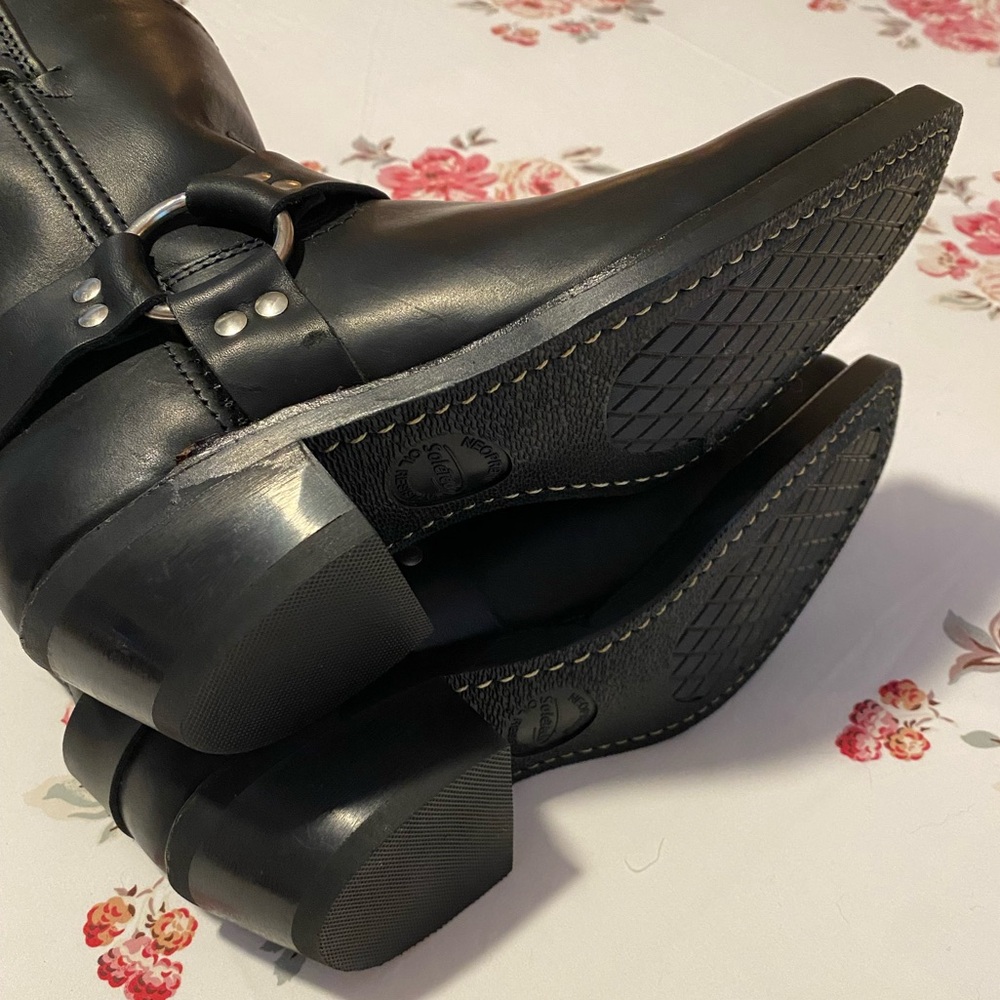 Frye 8R Harness Boots 9 New - Picture 6 of 14